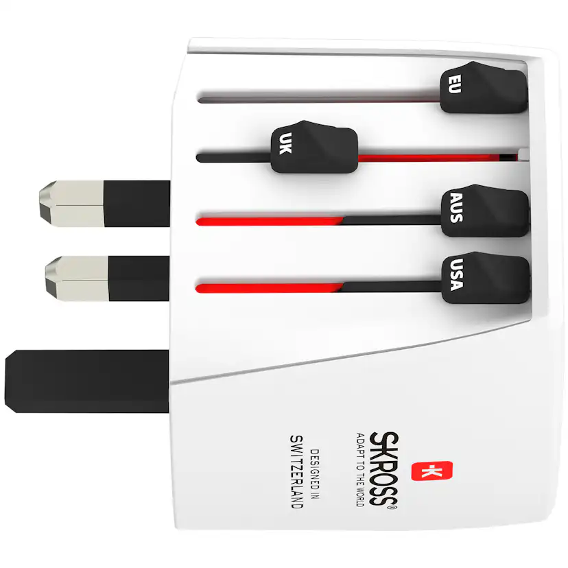 Världsreseadapter SKROSS MUV Micro Ojordad