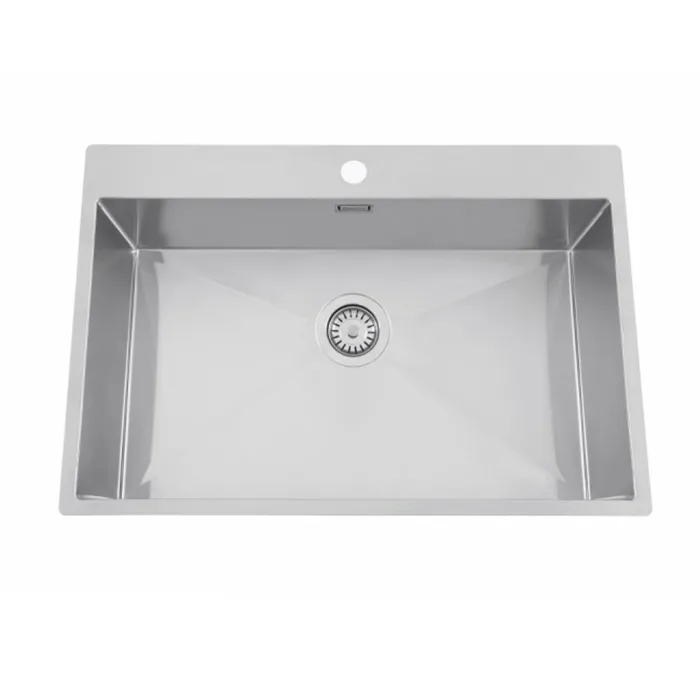 Diskho Nordic Tech Radius 700 B X Rostfri Enkel med Korgventil & Vattenlås