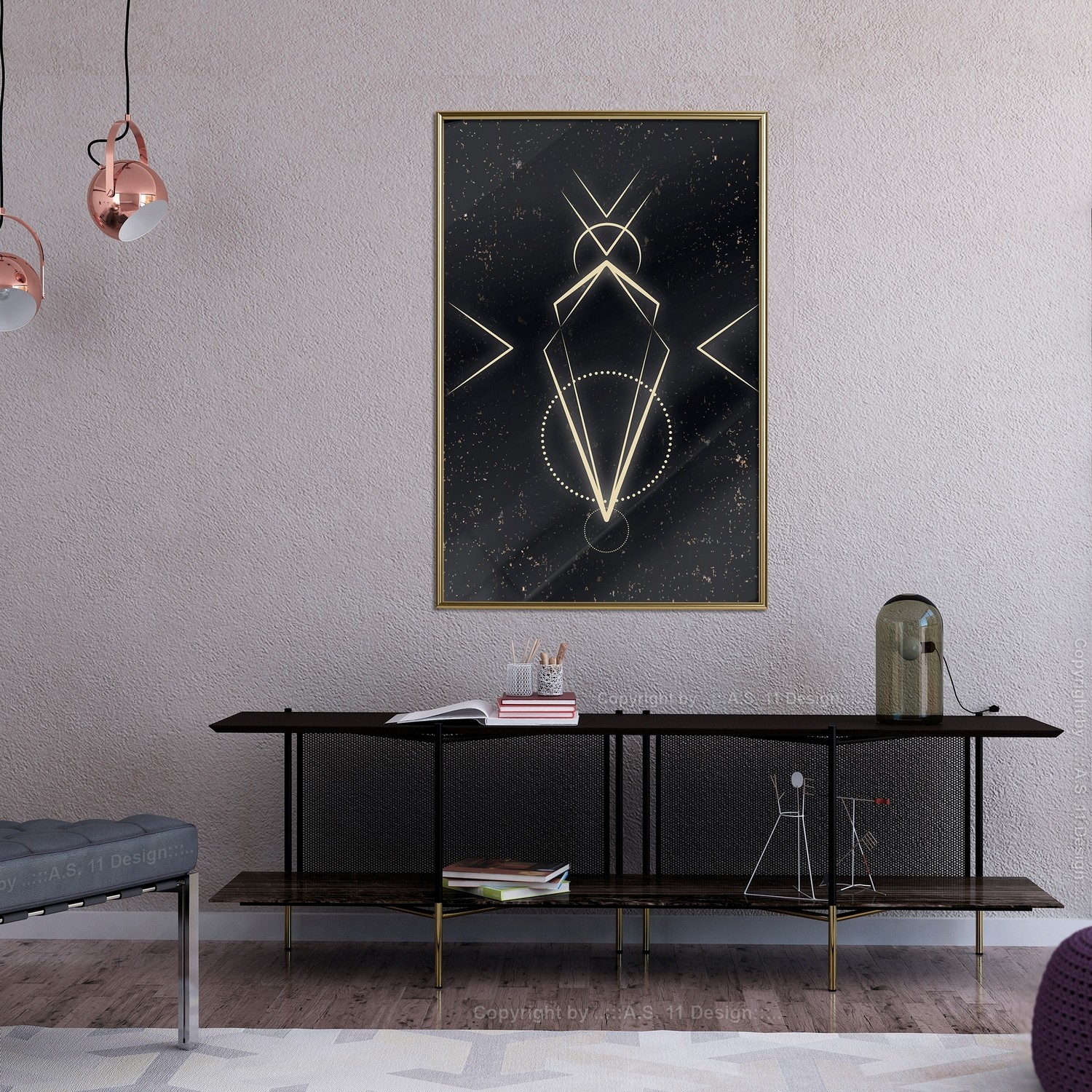 Poster Artgeist Affisch Metaphysical Symbol
