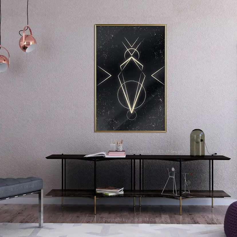 Poster Artgeist Affisch Metaphysical Symbol