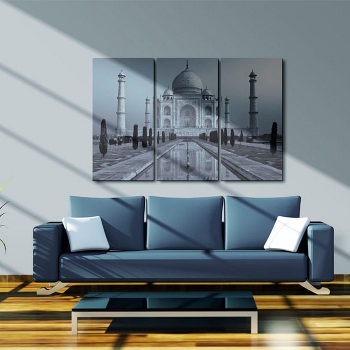 Tavla Arkiio Taj Mahaj By Night India