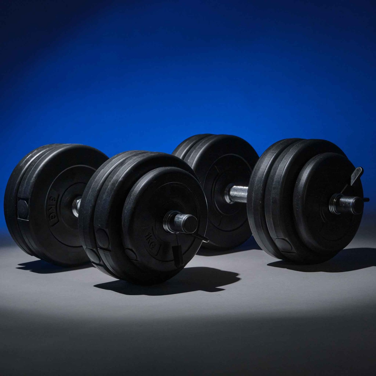 Hantlar Fitn Shape 2 st 30 kg Justerbar