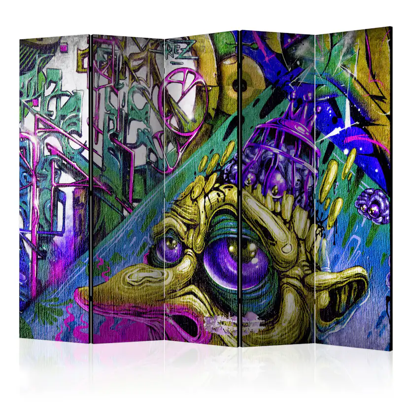 Rumsavdelare Skärmvägg Arkiio Goblin City II 225x172 cm