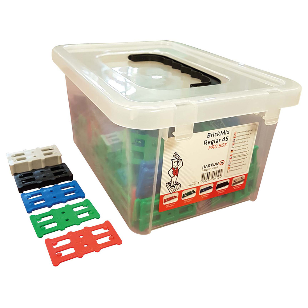 Pallningsbricka Harpun Brickmix 45 mm 160 st