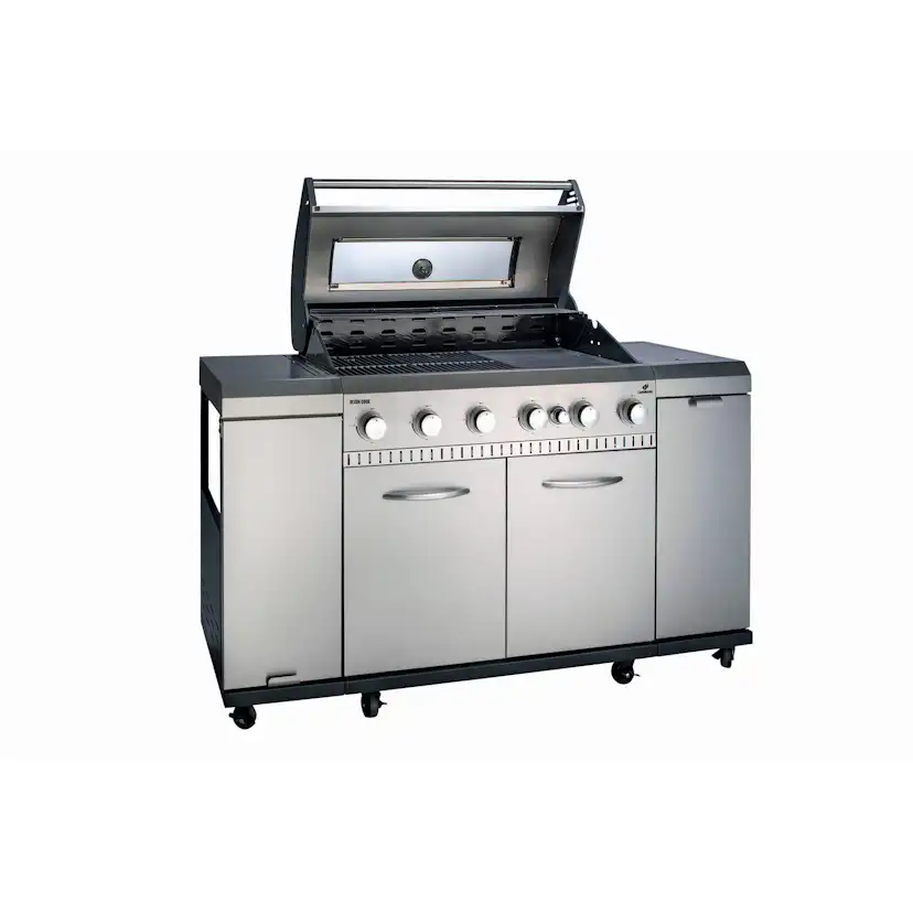 Gasolgrill Landmann Rexon 6.1 PTS cooK Rostfritt Stål 12120