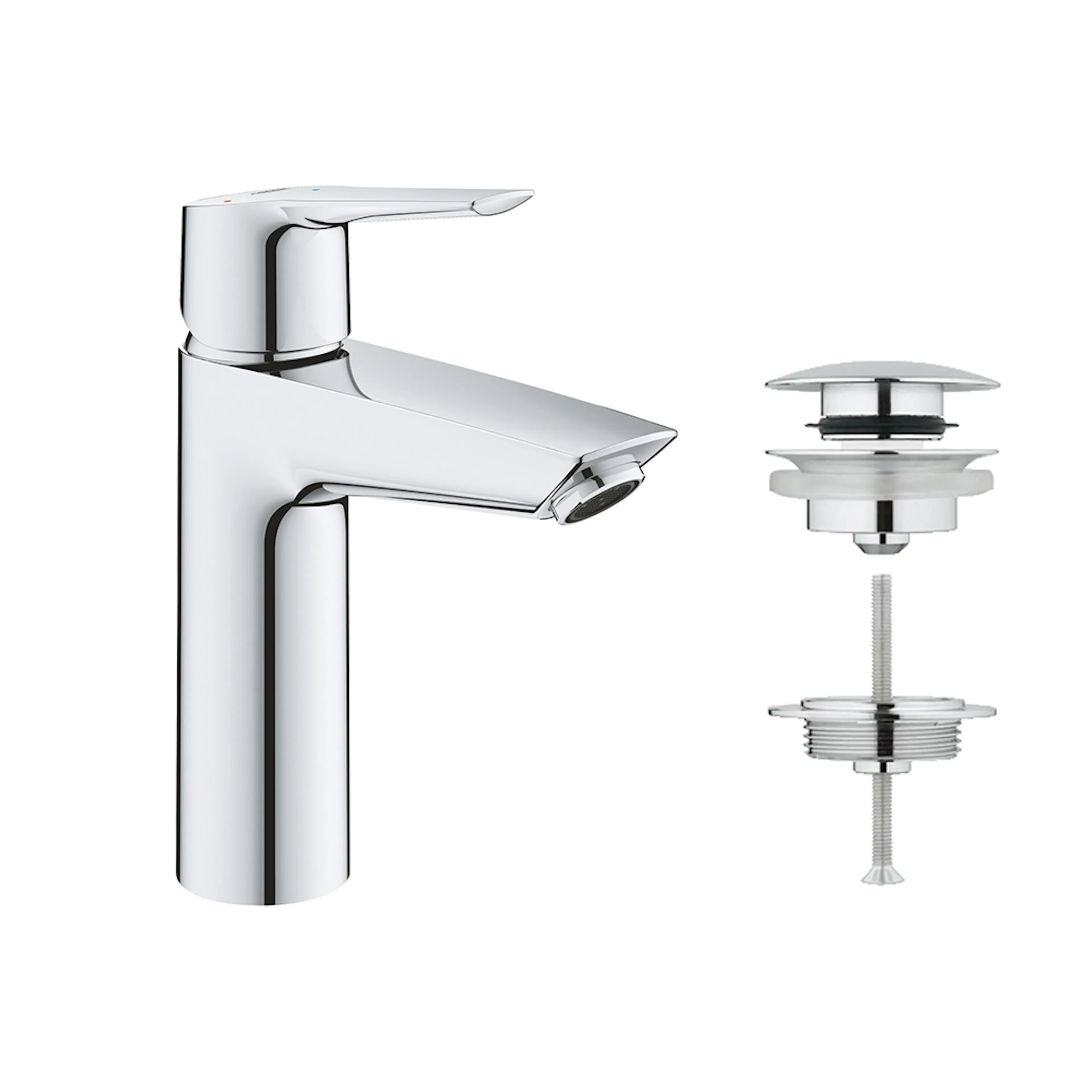 Tvättställsblandare Grohe Start 23746 med Bottenventil