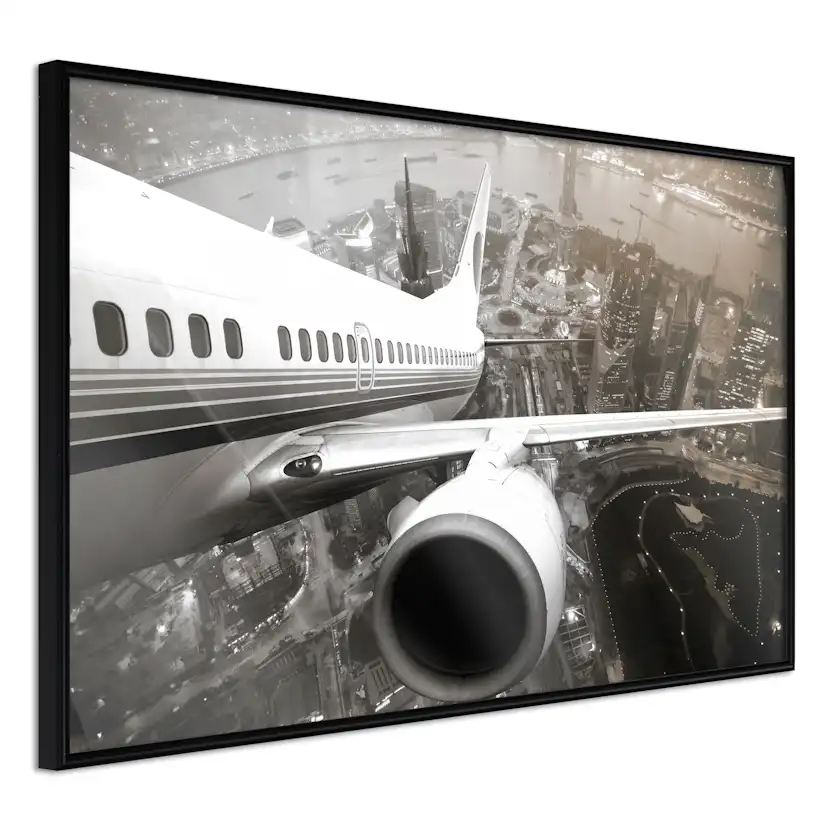 Poster Artgeist Affisch Airplane Take Off
