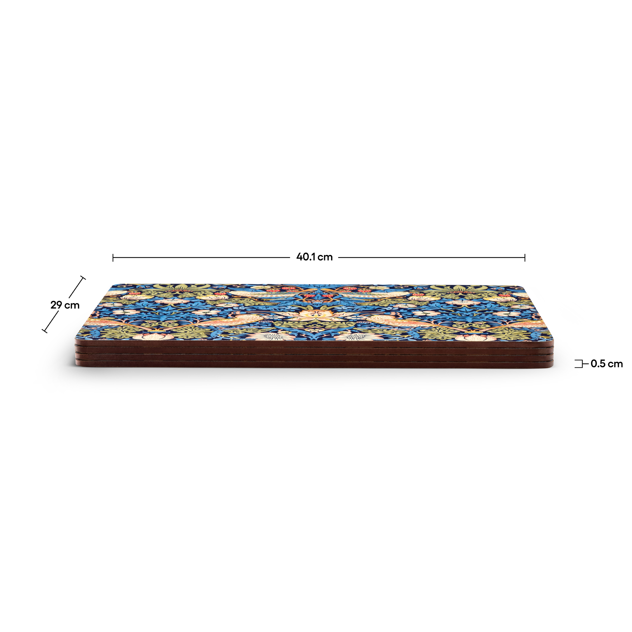 Bordsunderlägg Pimpernel Strawberry Thief 4-pack