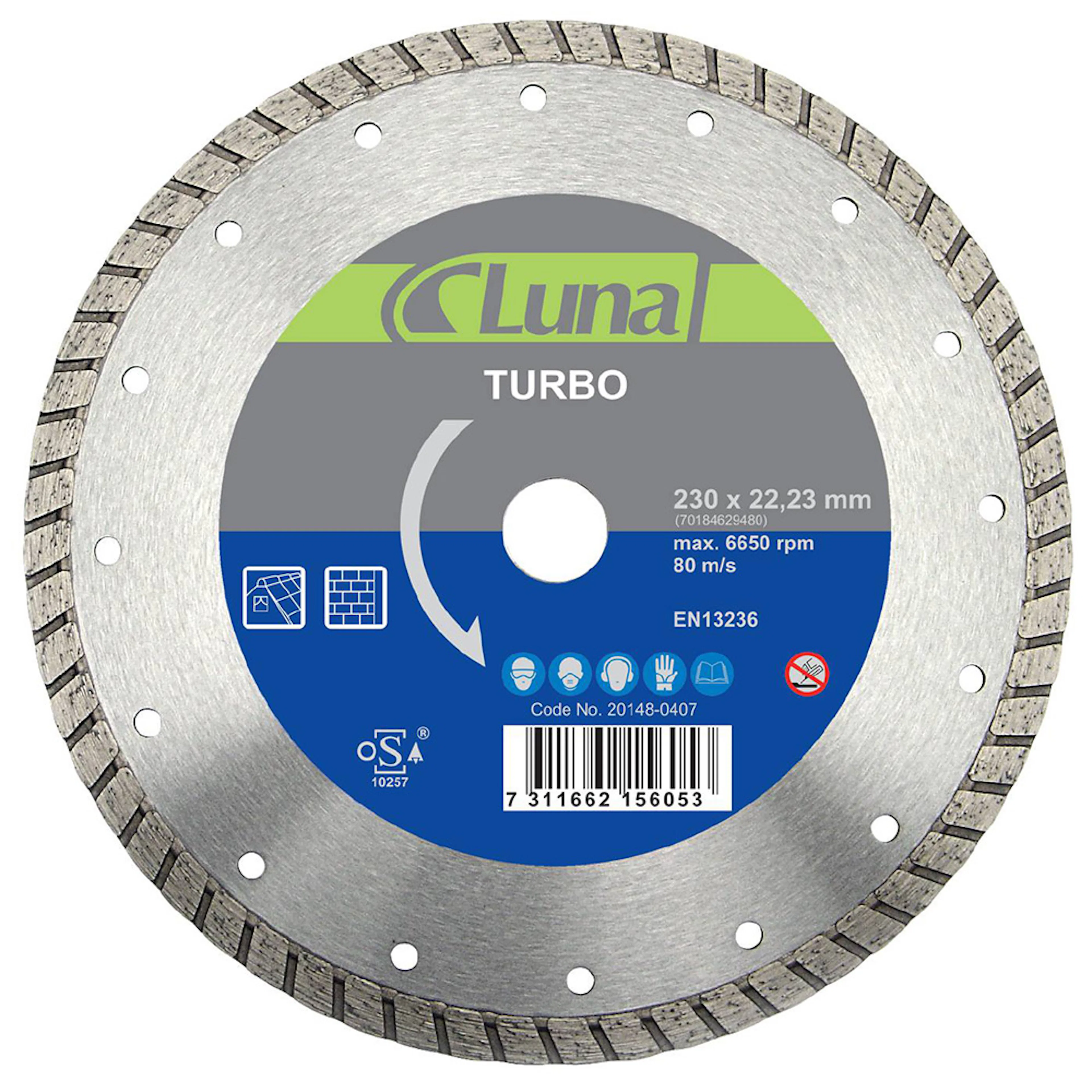 DIAMANTKLINGA 230x2,6x22 TUR 230x2,6x22
