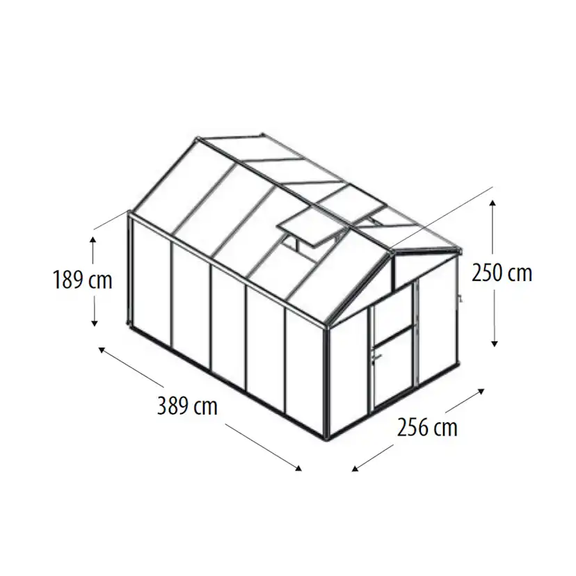 Zeus 10000 alu glas Aluminium