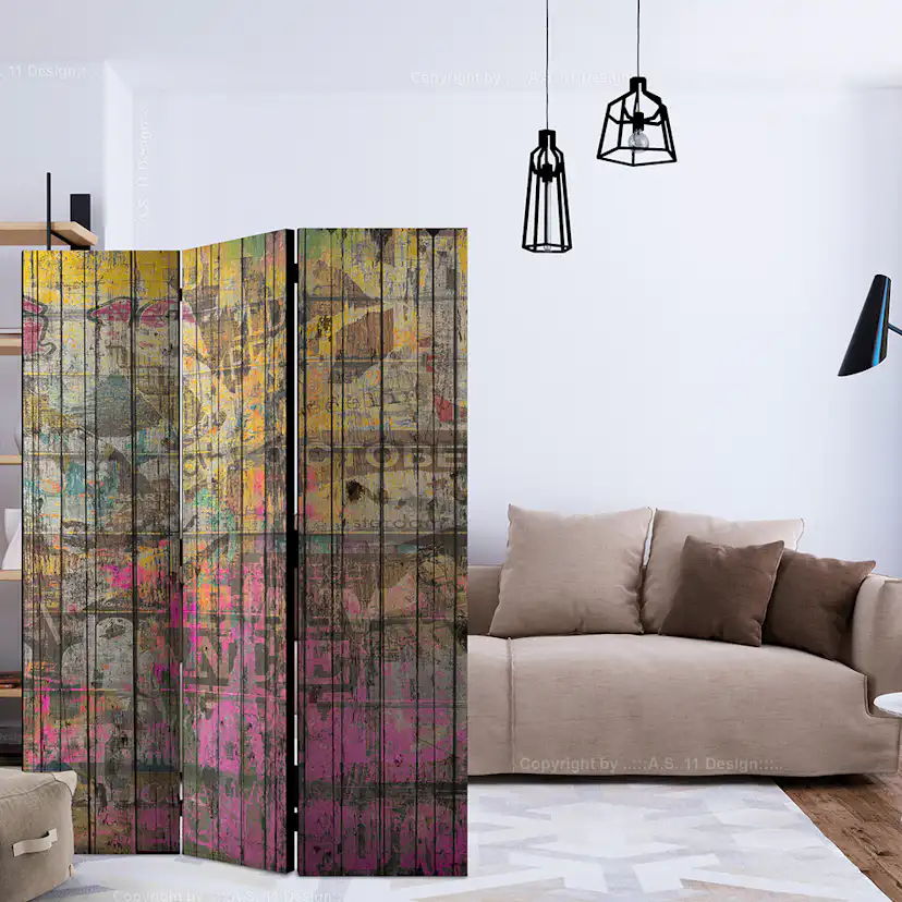 Rumsavdelare Skärmvägg Arkiio Freestyle 135x172 cm