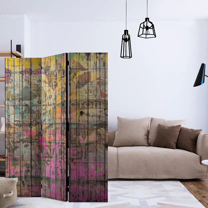 Rumsavdelare Skärmvägg Arkiio Freestyle 135x172 cm