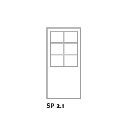 Spröjs Diplomat till Altandörr Trä