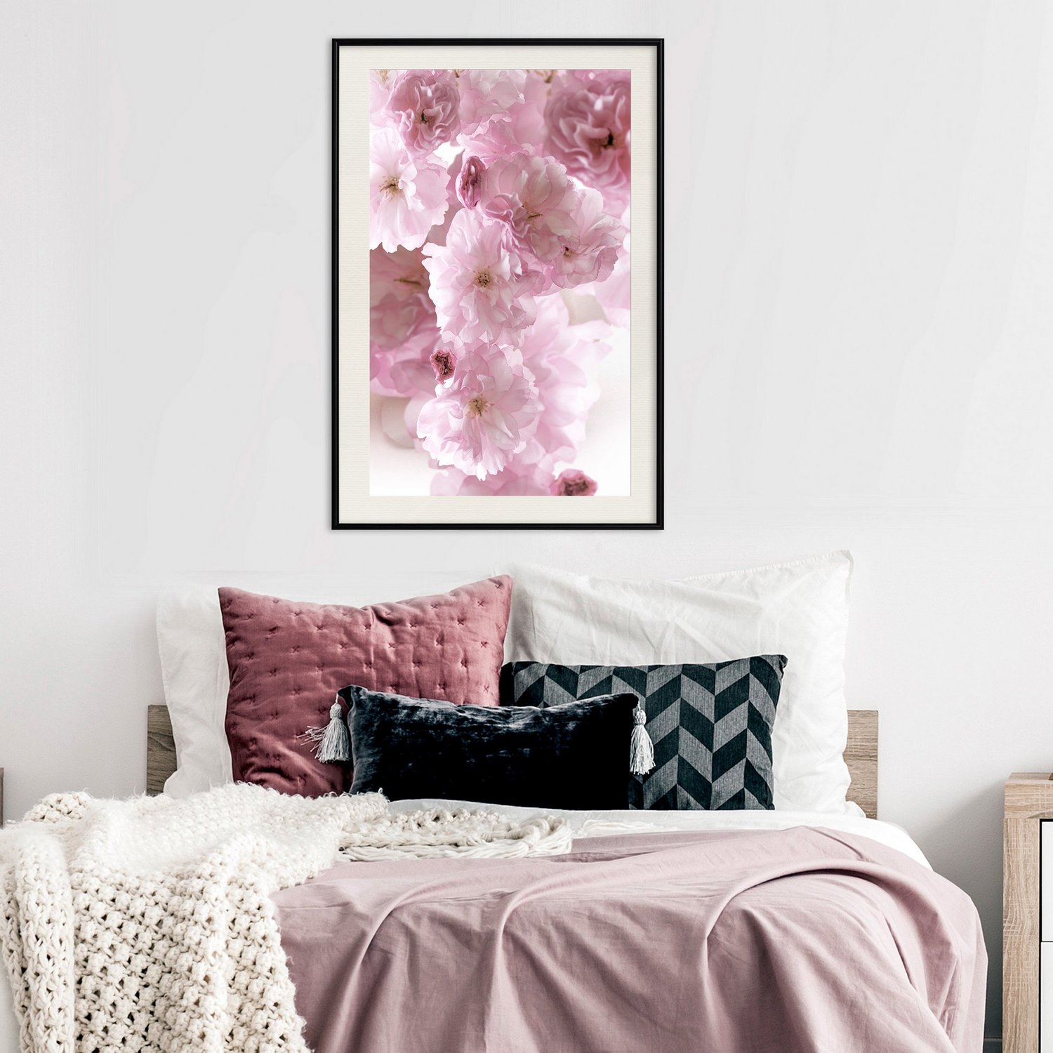 Poster Artgeist Affisch Floral Fog