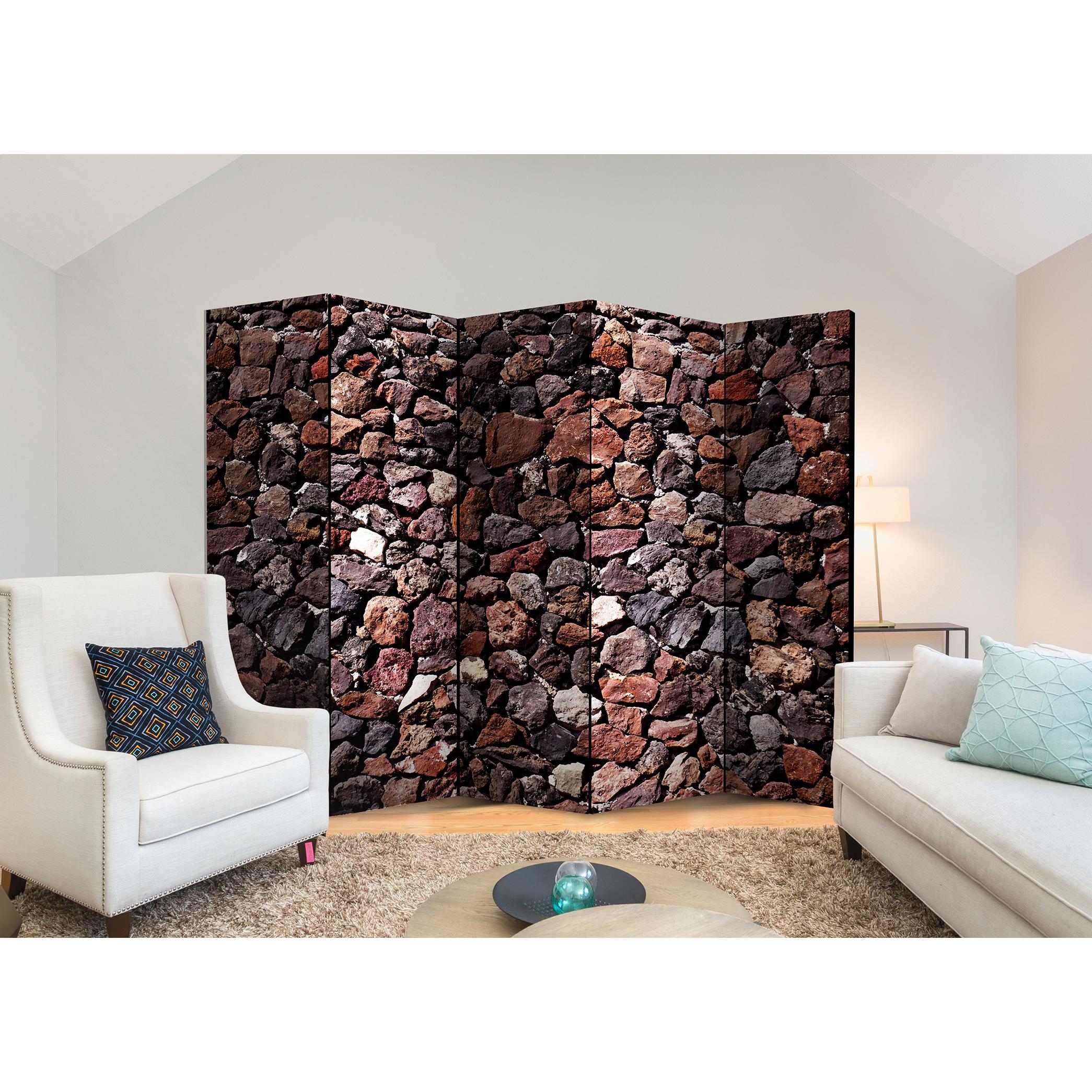 Rumsavdelare Skärmvägg Arkiio Stony Castle II 225x172 cm
