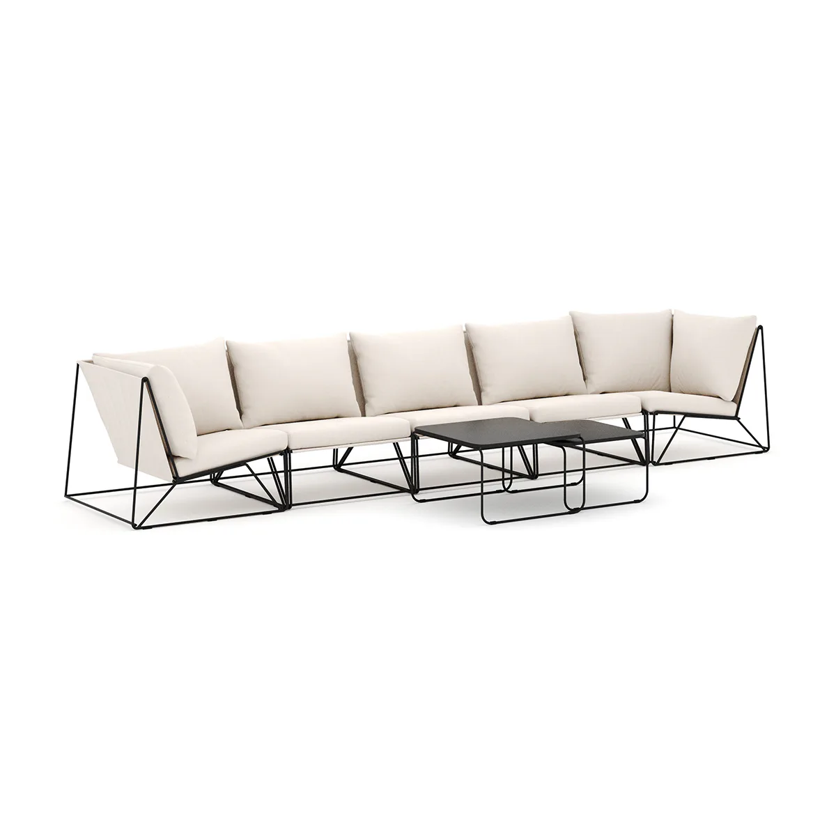 Svart/Beige