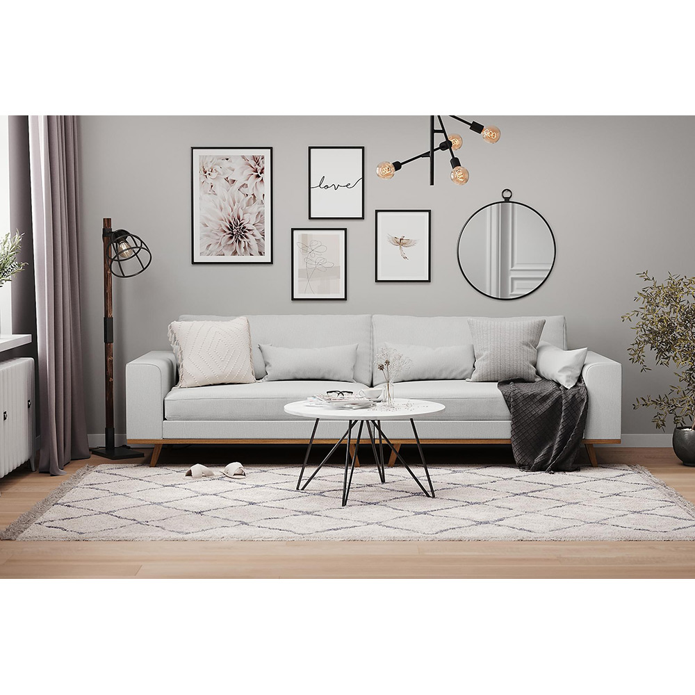 Copenhagen 4-sits Soffa Grå