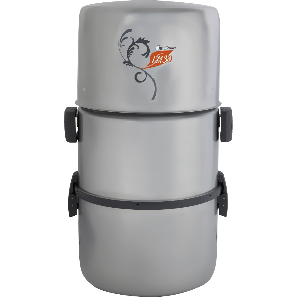 Centralenhet Allaway PM 30 Centraldammsugare 35 m Rördragning 13L 1800W