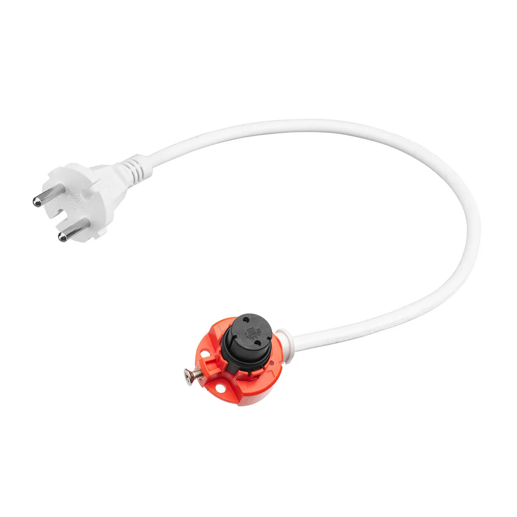 Spare part, REJ Pro plug-in cord, EPCW 30, cord 30 cm, white Vit