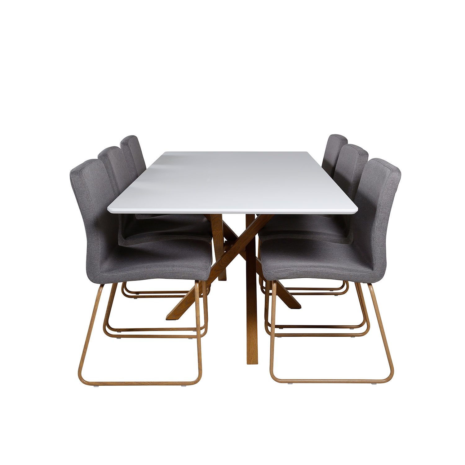 Matgrupp Venture Home Piazza med 6 Mace stolar