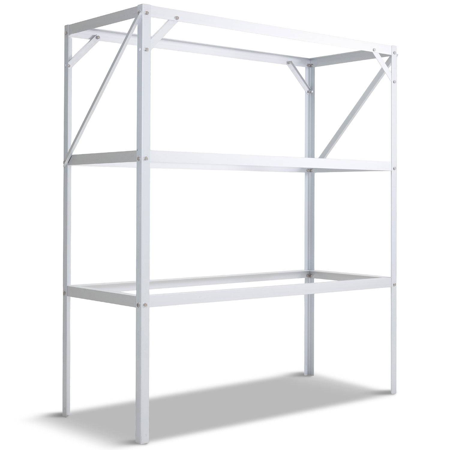 Växthusbord Metalcraft 113cm med planeringslådor