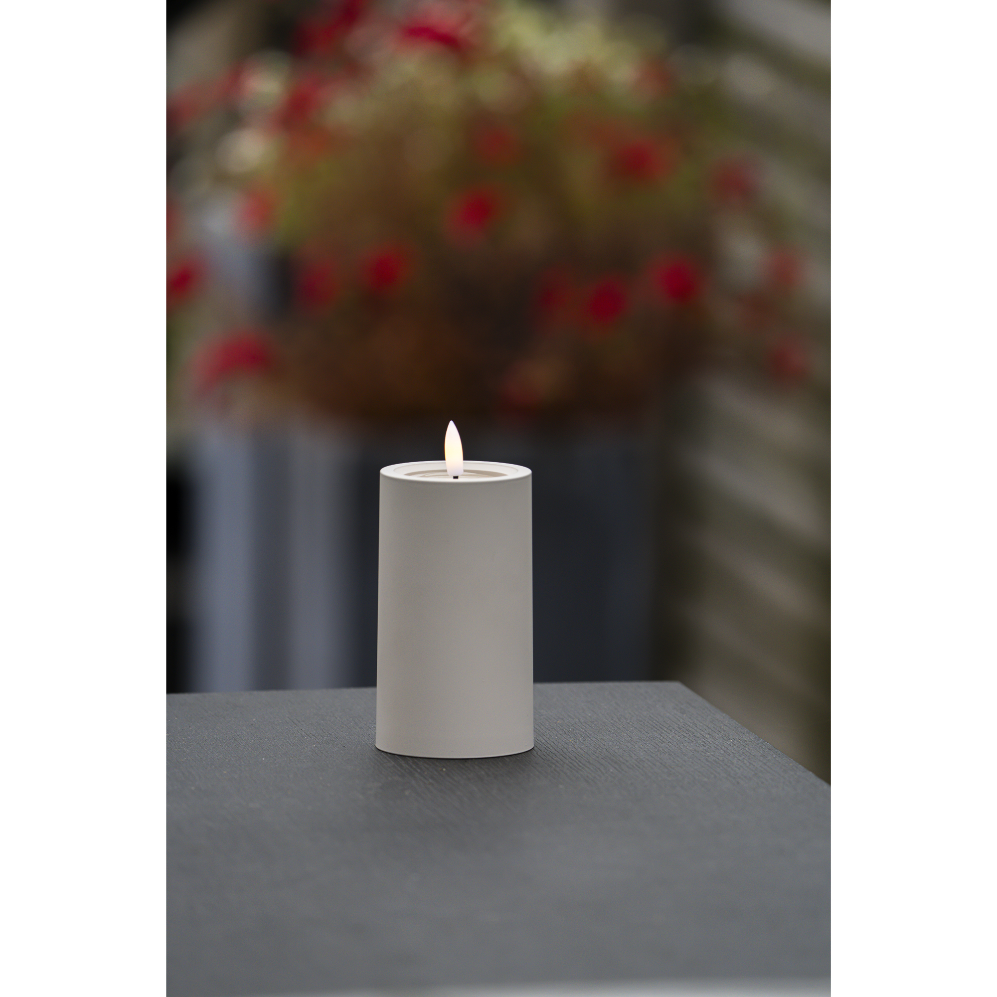 LED-Blockljus Gnosjö Konstsmide 12cm Utomhus
