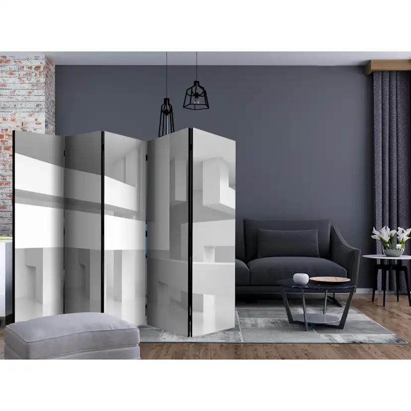 Rumsavdelare Skärmvägg Arkiio Alabaster Maze II 225x172 cm