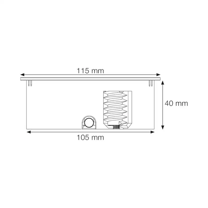 Twist eluttag 2XUSB matt svart 230V Matt Svart