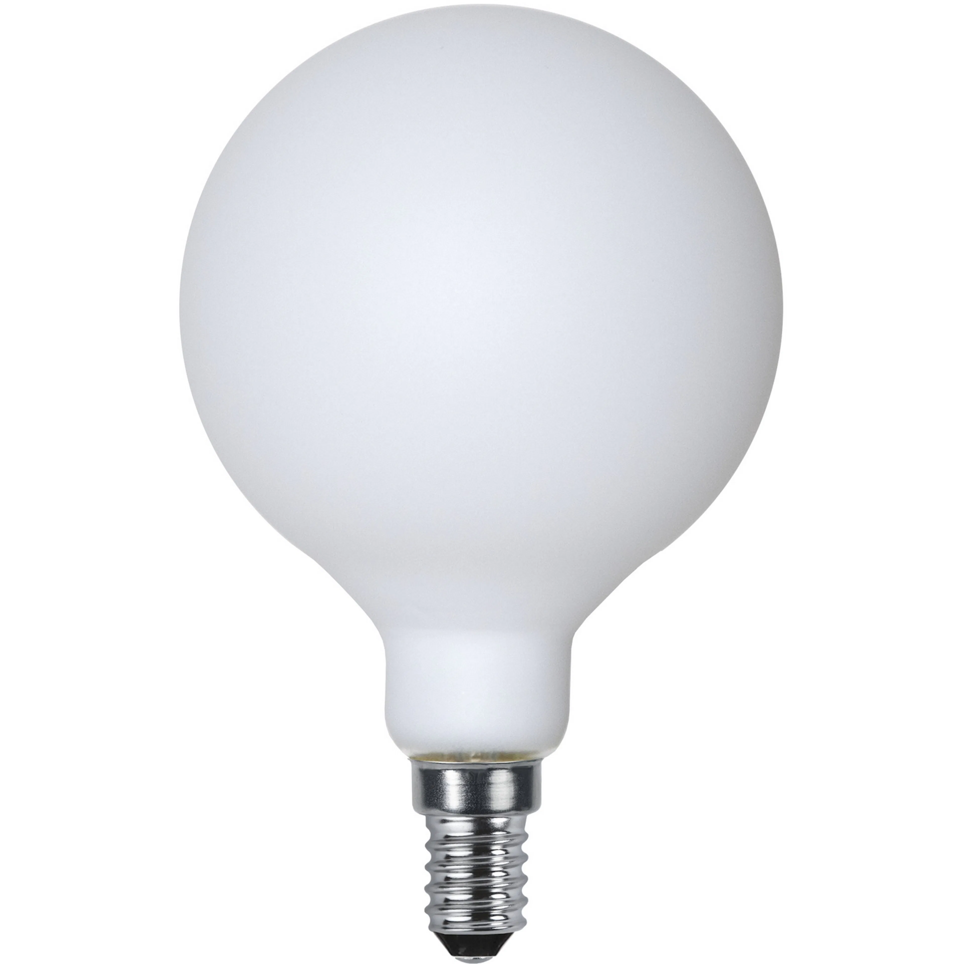 LED-lampa Star Trading E14 G80 Opal Double Coating Dimbar