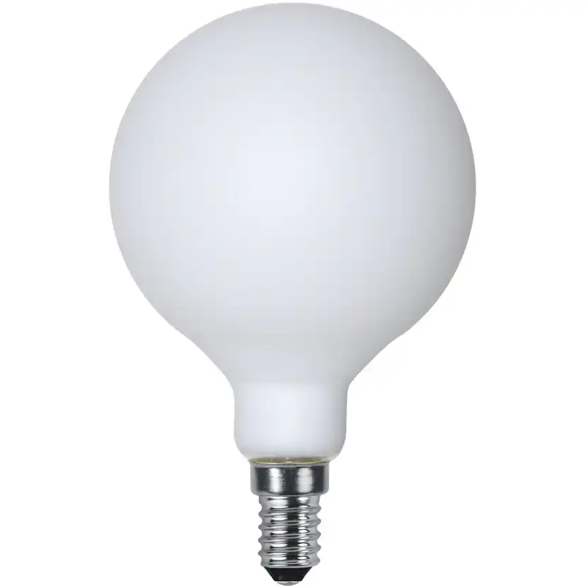 LED-lampa Star Trading E14 G80 Opal Double Coating Dimbar