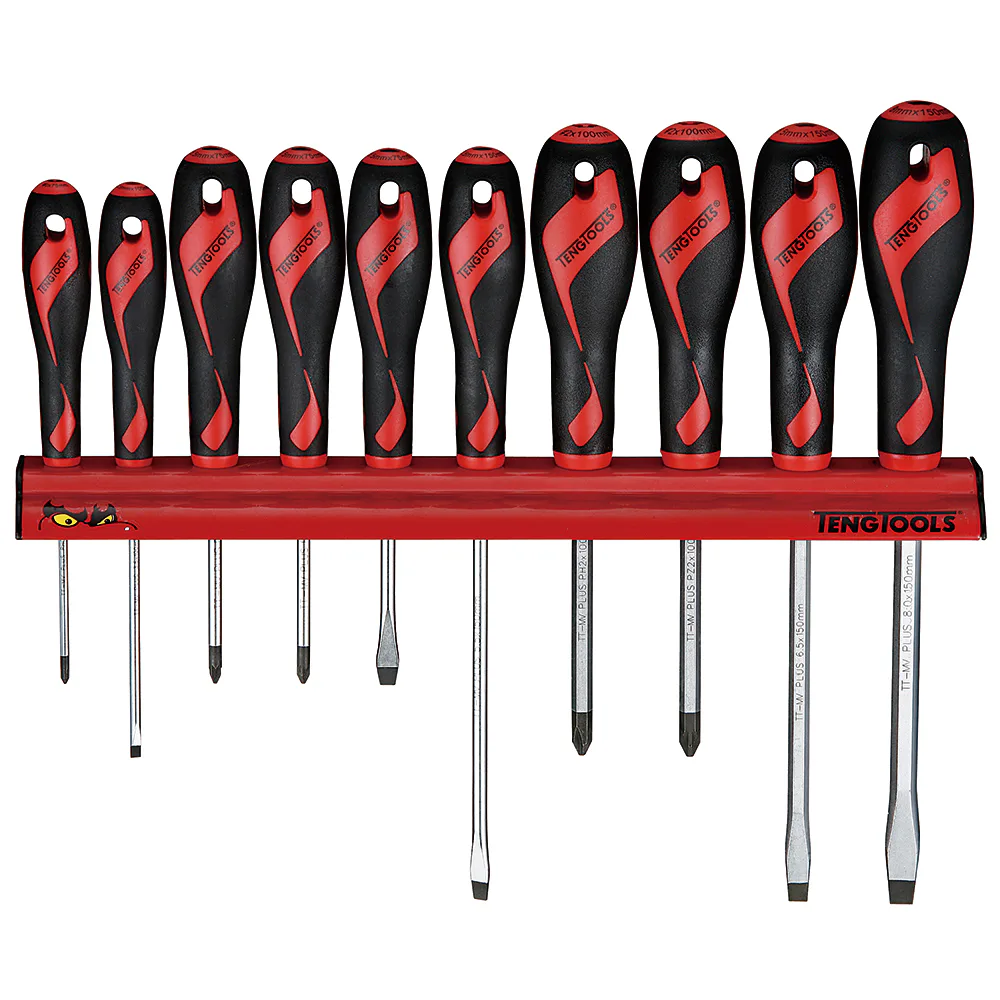 Skruvmejselsats Teng Tools WRMD10N 10-delar