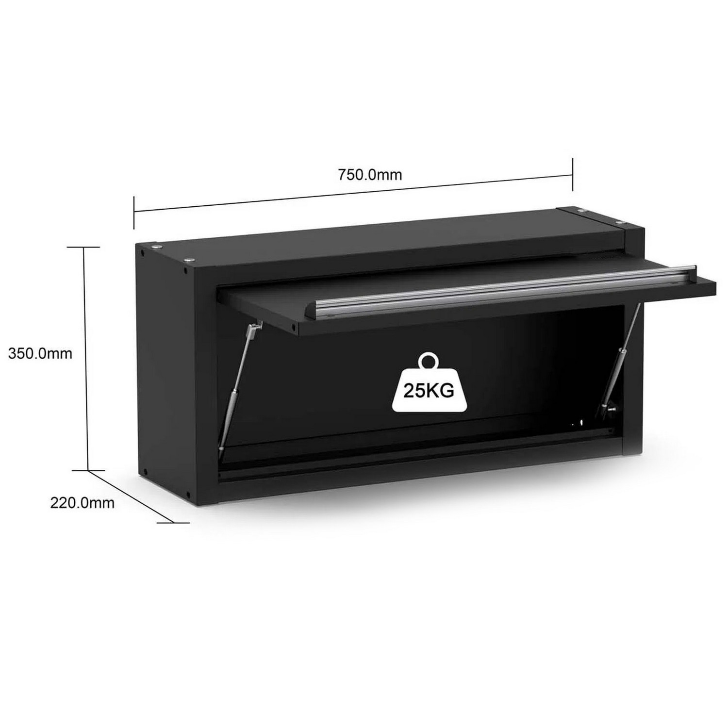Verktygsskåp Timco Suberb 210x55x205 cm