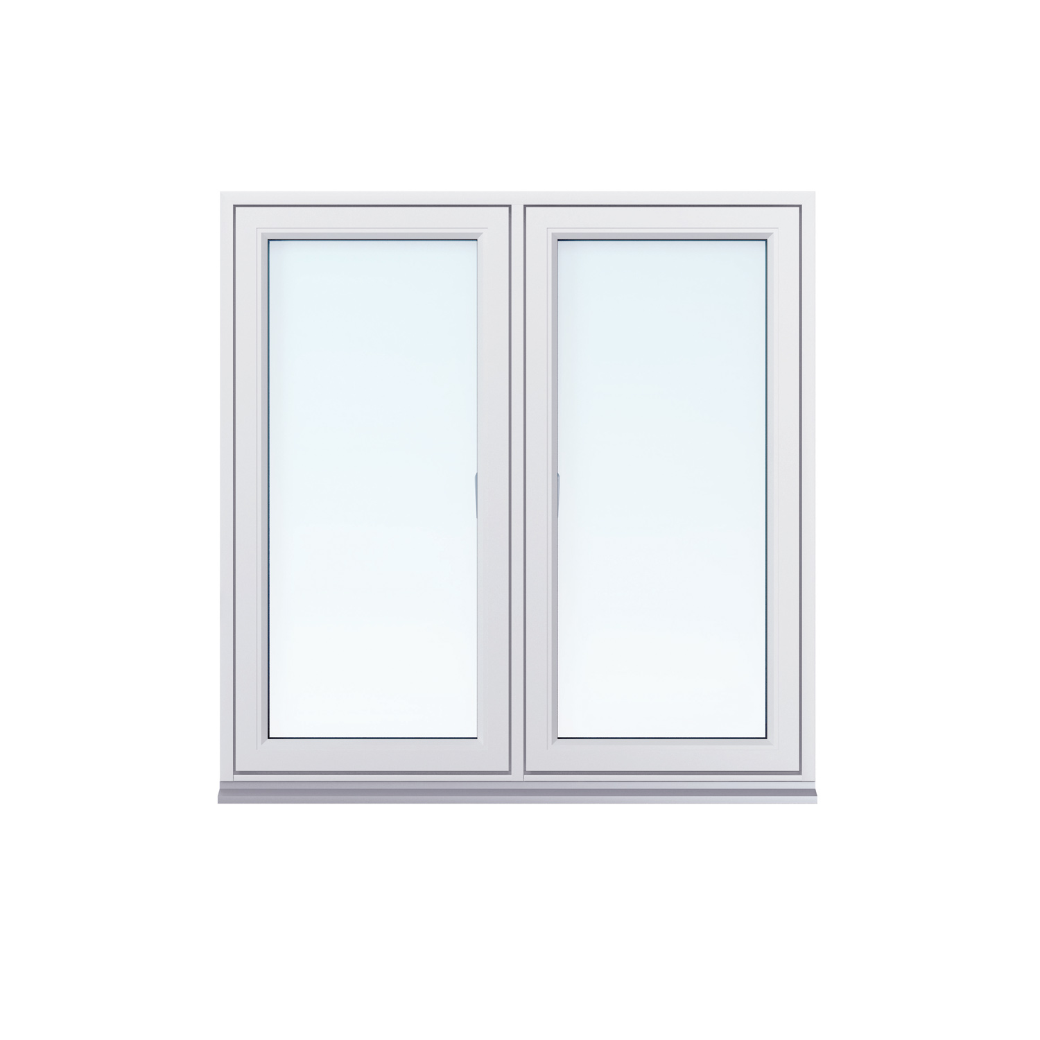 Sideswing Svenska Fönster 3-Luft Aluminiumbeklätt Trä 3-Glas