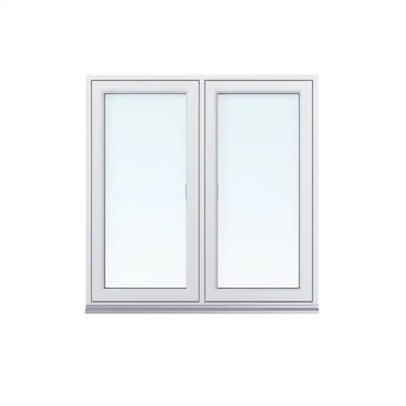Sideswing Svenska Fönster 3-Luft Aluminiumbeklätt Trä 3-Glas
