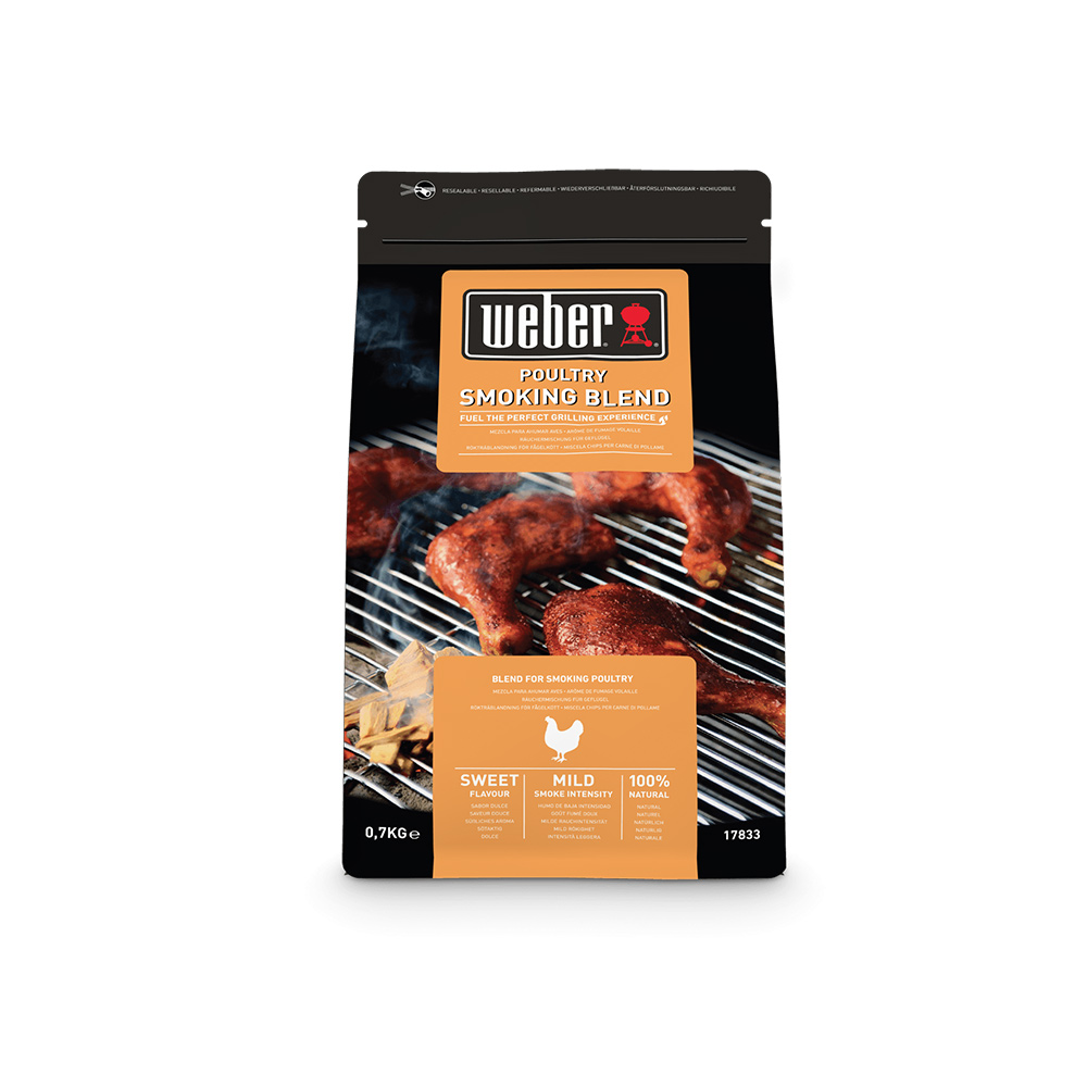 Rökträblandning Weber för Fågel 0,7 kg