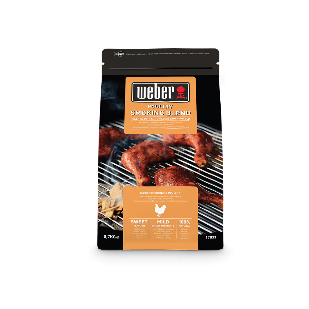 Rökträblandning Weber för Fågel 0,7 kg