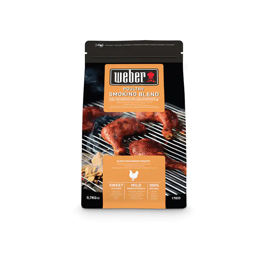 Rökträblandning Weber för Fågel 0,7 kg