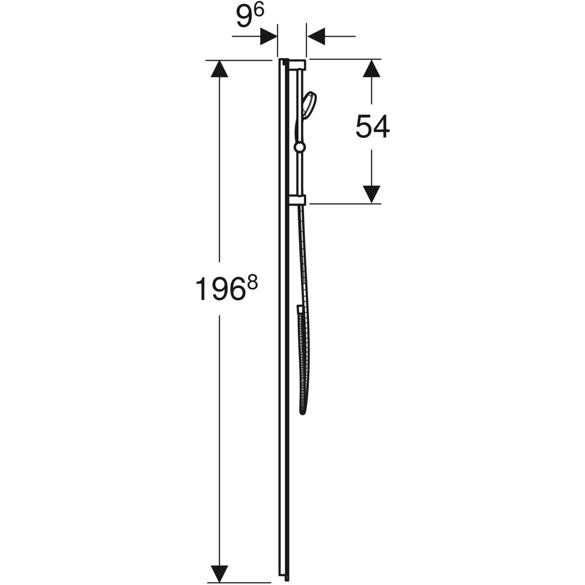 Duschkabin Ifö Showerama Classic Pentagonal