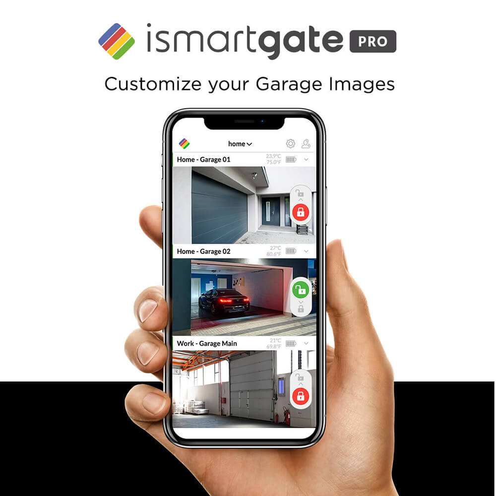 Garageöppnare ISMARTGATE Pro 3 Portar v2.0