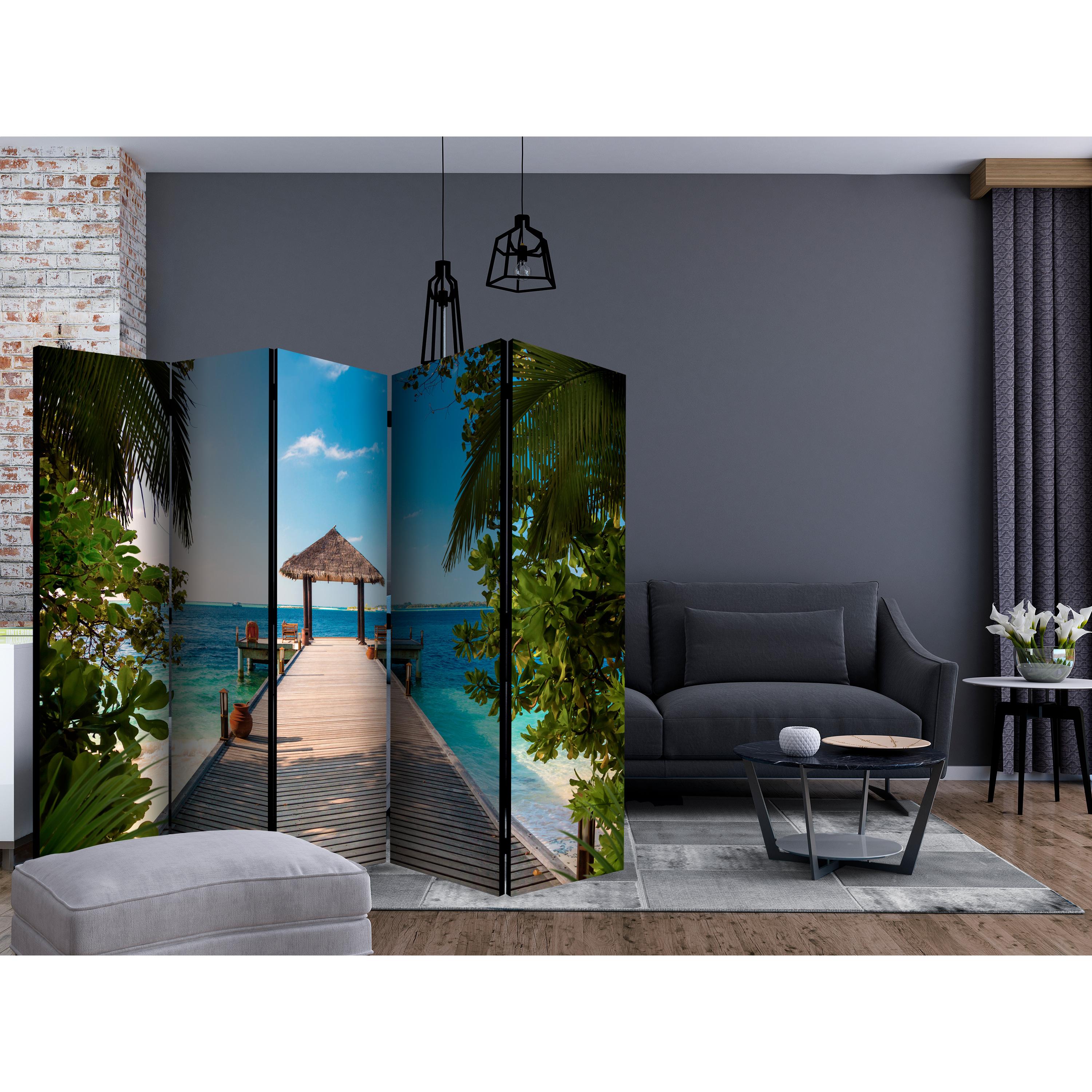 Rumsavdelare Skärmvägg Arkiio Hawaiian Dream II 225x172 cm
