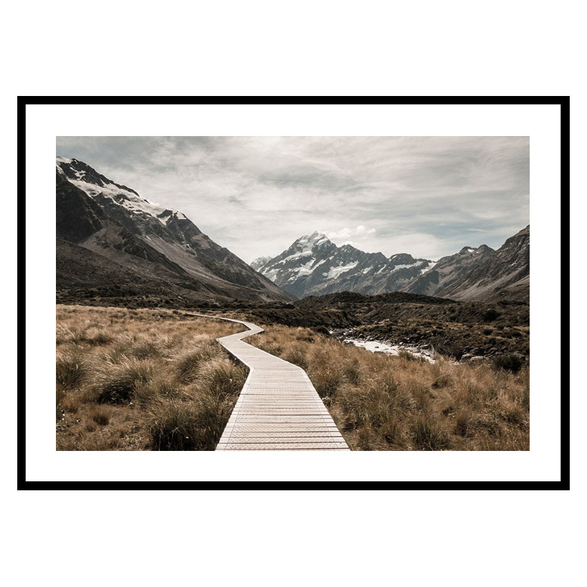 Poster Gallerix Hooker Valley Track