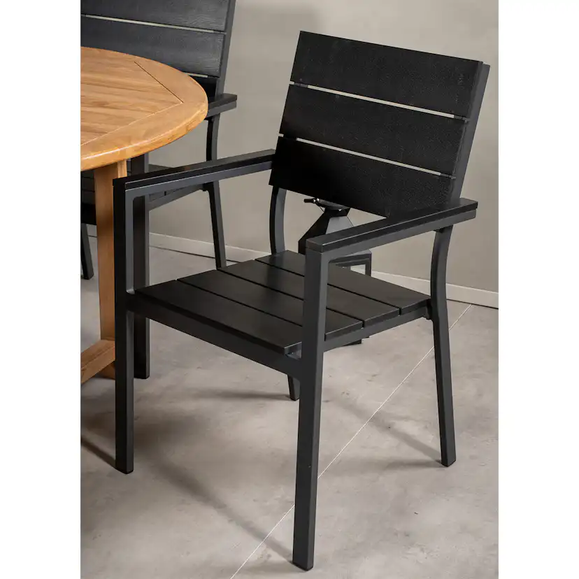 Matgrupp Venture Home Kenya 180-240x120 Teak med 6 Levels Karmstolar