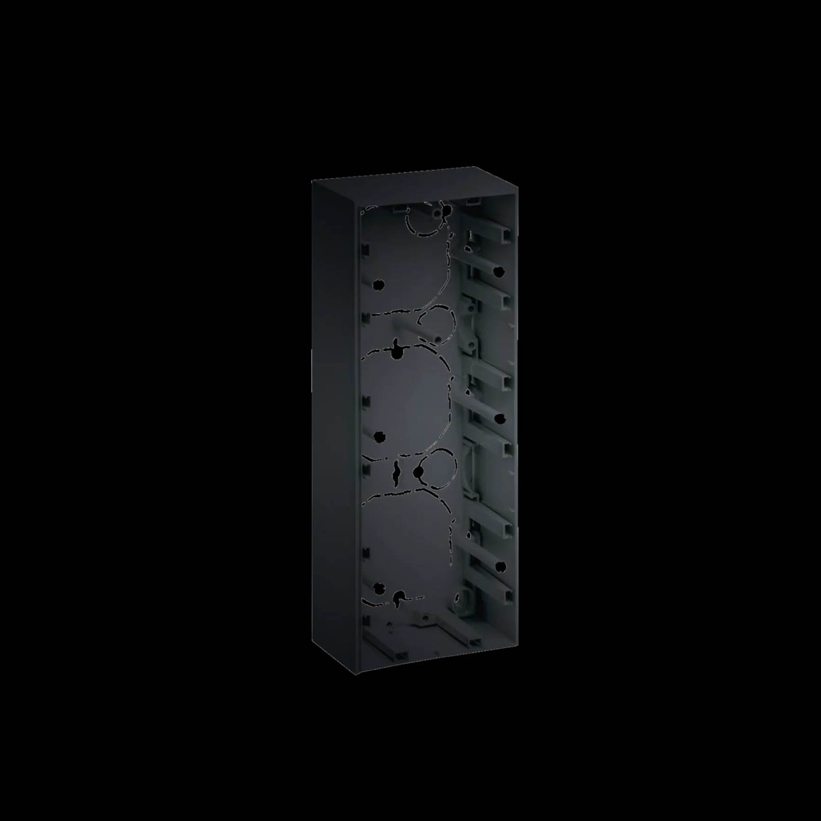 Förhöjningsram Hager 3-fack 45 mm S.1
