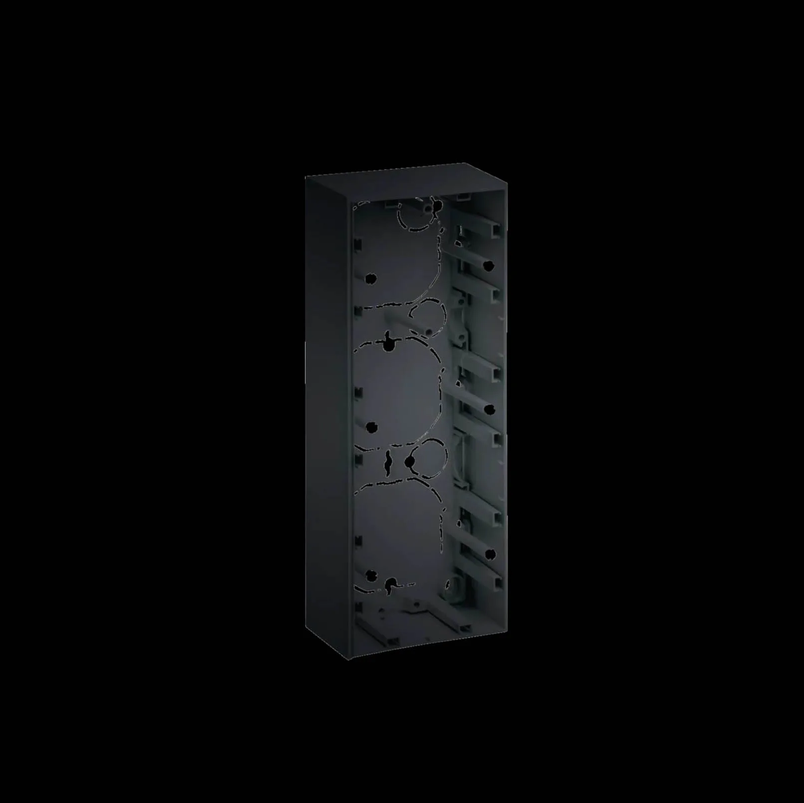 Förhöjningsram Hager 3-fack 45 mm S.1