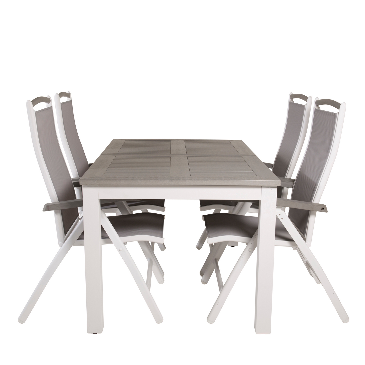Matgrupp Venture Home Aleyna 152/210 med 4 Stolar