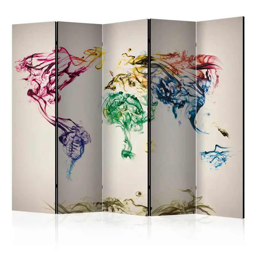 Rumsavdelare Skärmvägg Arkiio Dancing Smoke Trails II 225x172 cm