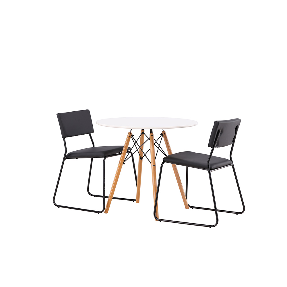 Matgrupp Venture Home Danburi Ø 60 cm med 2 Kenth Stolar