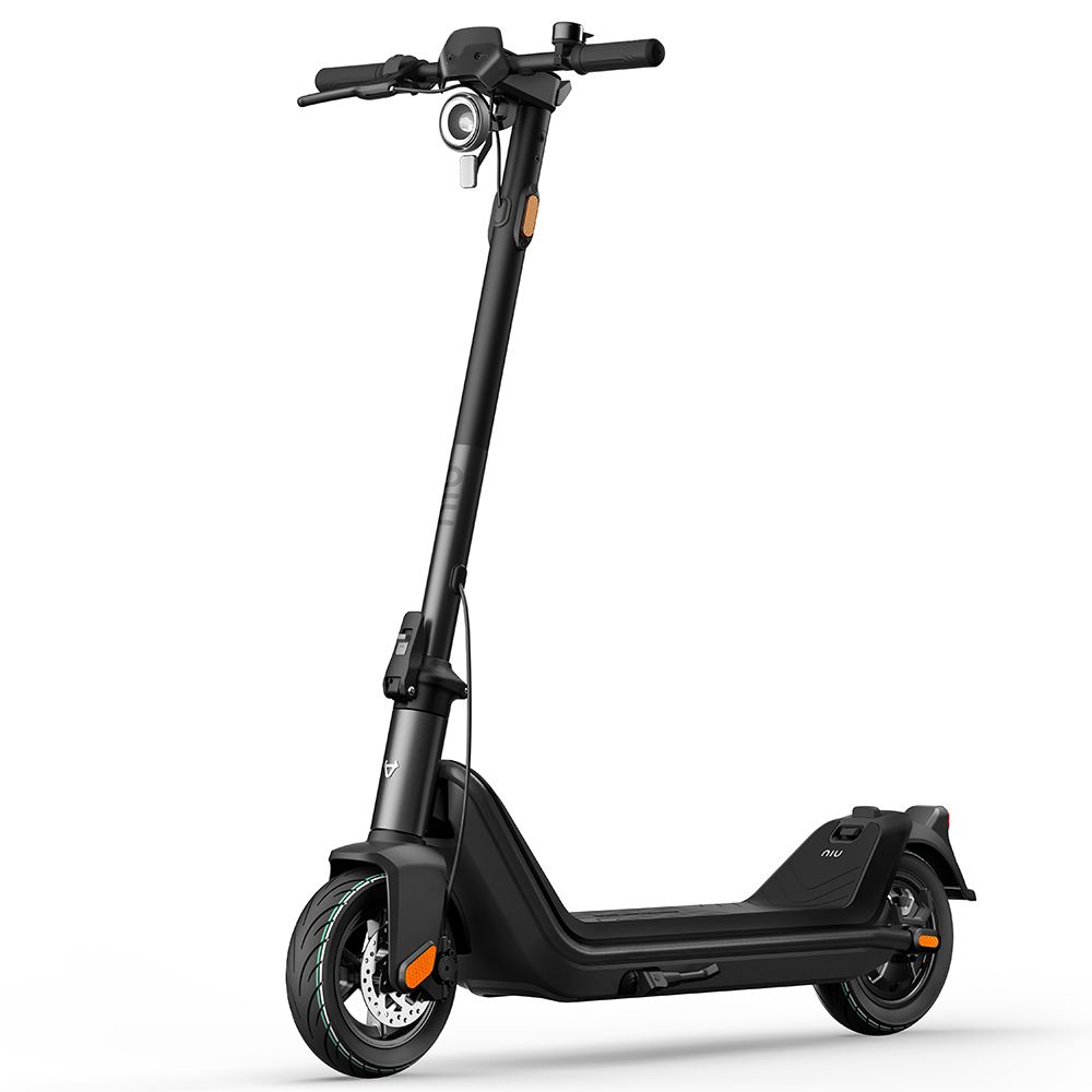 Elscooter NIU KQi3 Sport Nordic 250W Elsparkcykel i Svart 20 km/h