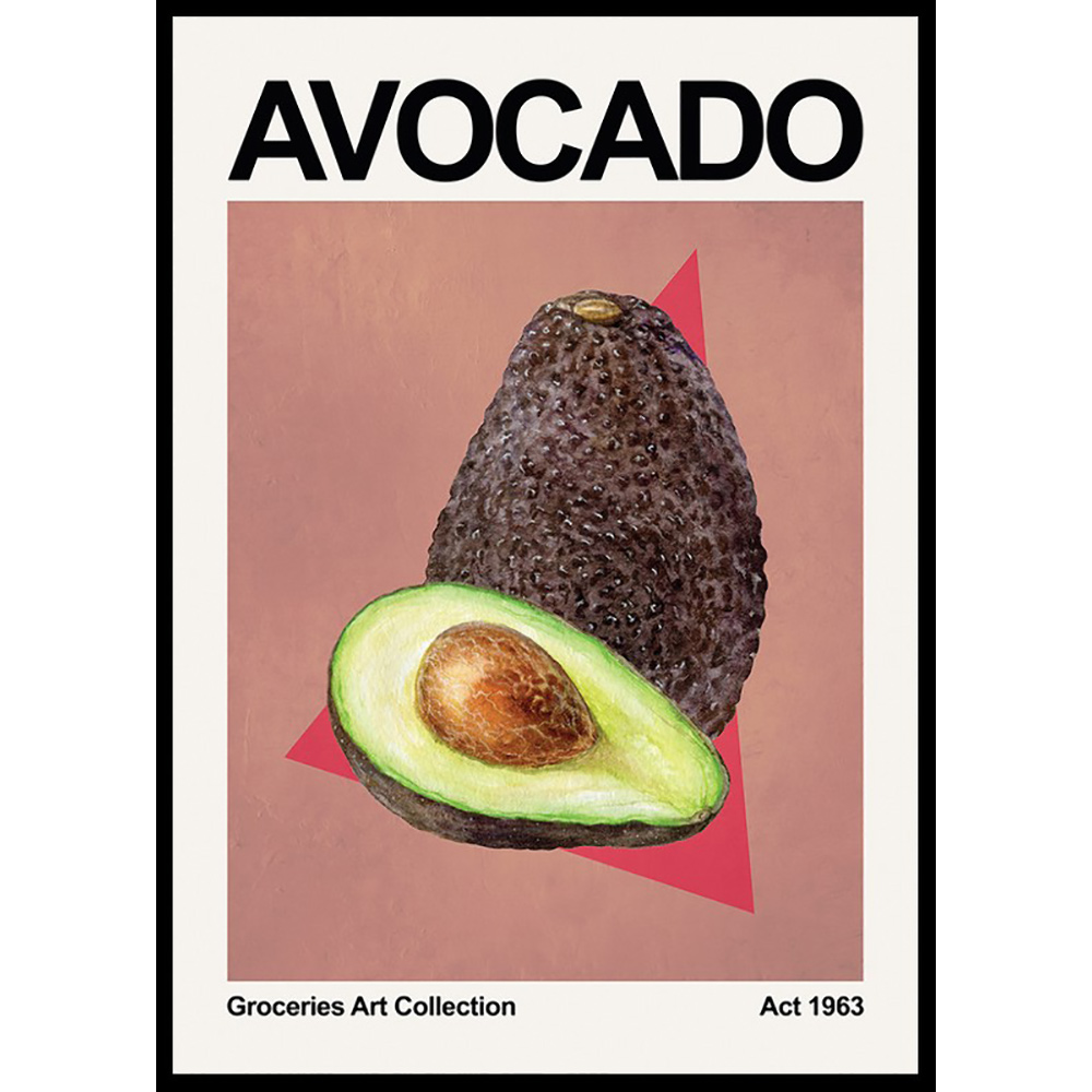 Poster Gallerix Avocado Vintage Art