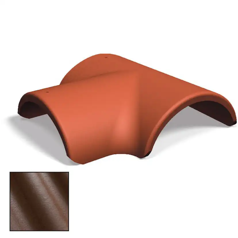 T-nock spec. börj yt brun Brun